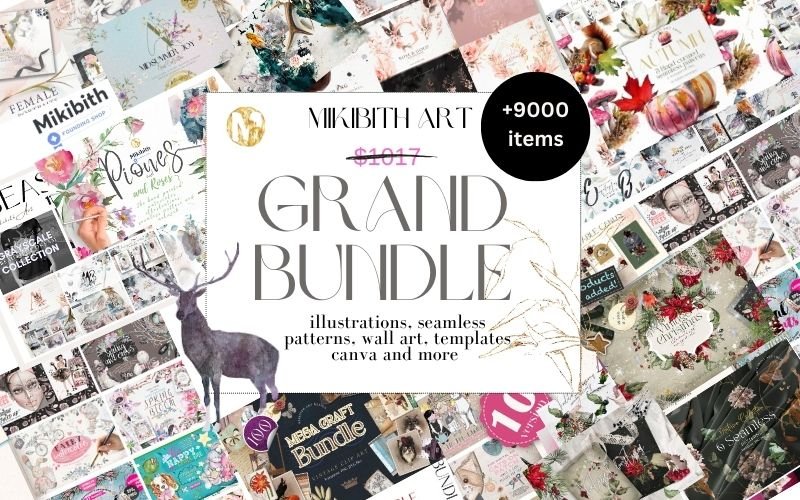 The Grand Bundle: 9000+ Elements | Extended License