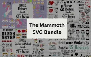The Mammoth SVG Bundle | Commercial License