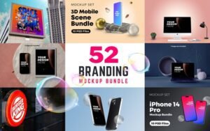 The Ultimate Branding Mockups Bundle | Extended Commercial License