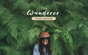 The Wanderer Fonts Bundle | Extended License
