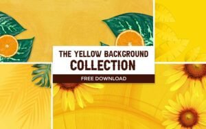 The Yellow Background Collection - Free Download