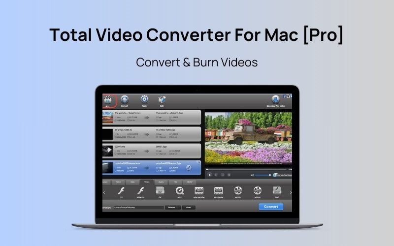 Total Video Converter For Mac Pro & Windows - Convert & Burn Videos | Lifetime Access