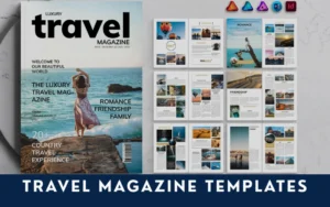 Travel Magazine Templates | Extended License