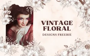 Vintage Floral Designs Freebie | Extended License