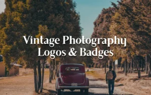 Vintage Photography Logos & Badges | Extended Commercial License
