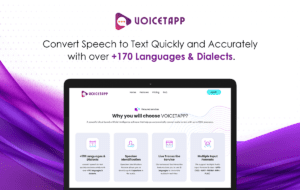 Voicetapp - Speech-to-Text Transcription | Lifetime Access