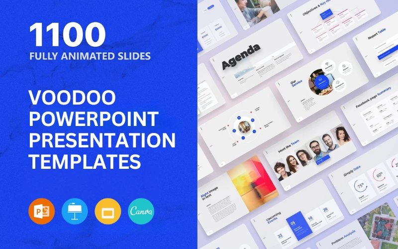 VOODOO PowerPoint Presentation Templates | Lifetime Access