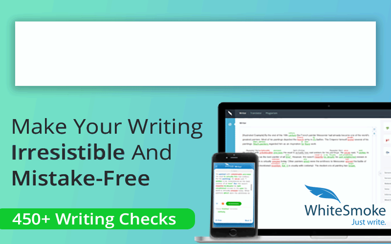 White Smoke Grammar Checker Tool | Annual & 3 Year Subscription