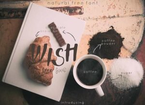Wish Free Font | Extended License