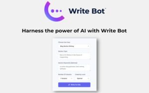 Write Bot - AI Writing Tool | Lifetime Access