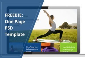 YogaStudio - A Free One Page PSD Template