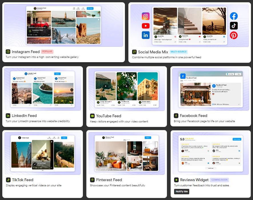 Social Media Feed Plugins