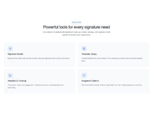 EmailSignatures: Lifetime Subscription