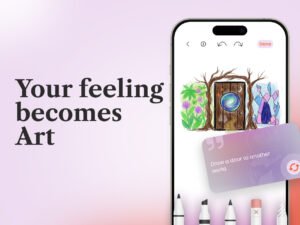 LINA Art Therapy App – Premium Plan: Lifetime Subscription