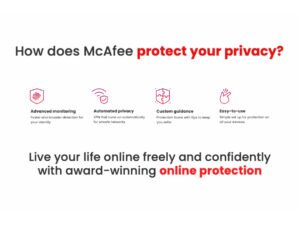 McAfee Total Protection 1-Device: 1-Year Subscription