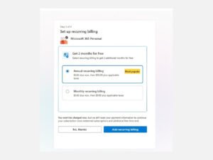 Microsoft 365 Personal: 1-Month Subscription