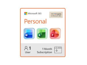 Microsoft 365 Personal: 1-Month Subscription