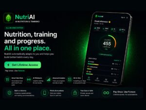 NutriAI Premium Plan: Lifetime Subscription