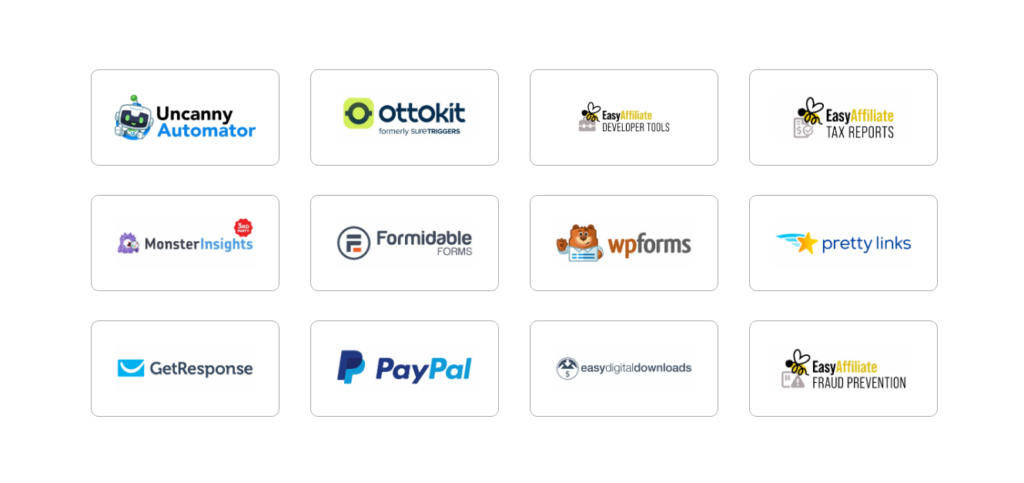 Integrated with Your Favorite
WordPress Plugins and Services