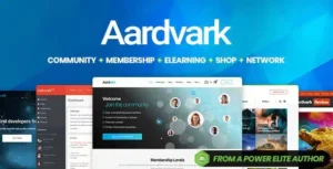 Aardvark – Community, Membership, BuddyPress Theme [95% OFF]