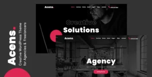 Acens - Creative Agencies WordPress Theme 95% OFF