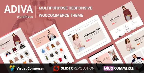 Adiva eCommerce WordPress Theme [95% OFF]