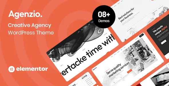 Agenzio – Creative Agency & Portfolio WordPress Theme 95% OFF