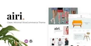 Airi – Clean, Minimal WooCommerce Theme [95% OFF]
