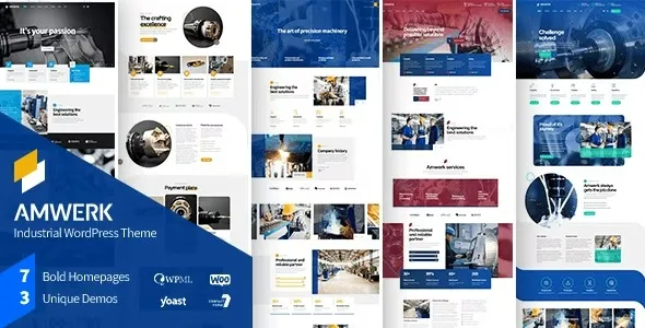 Amwerk – Industry & Corporate Business Theme 95% OFF