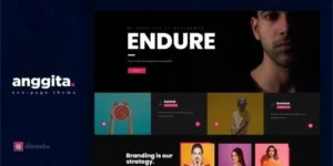 Anggita - One Page Portfolio Theme 95% OFF
