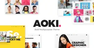 Aoki – Creative Design Agency Theme [95% OFF]