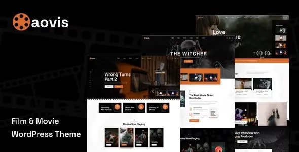 Aovis – Booking Movie Tickets WordPress Theme 95% OFF