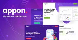 Appon – App & SaaS Software Theme 95% OFF