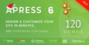 Apress – Responsive Multi-Purpose Theme [95% OFF]