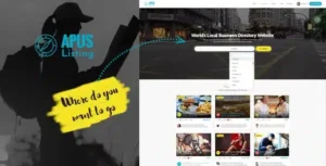 ApusListing – Directory Listing WordPress Theme [95% OFF]