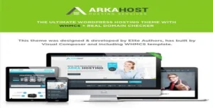 Arka Host WHMCS Hosting, Shop & Corporate Theme [95% OFF]