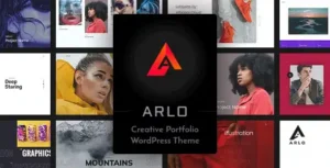 Arlo Portfolio WordPress Theme [95% OFF]