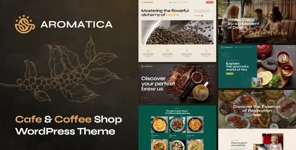 Aromatica v1.12.0 – Cafe & Coffee Shop WordPress Theme [95% Off]