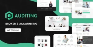 Auditing - Accounting Consultant, Finance WordPress Theme 95% OFF