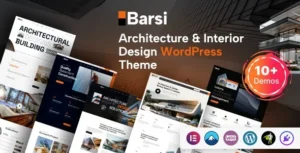 Barsi - Architecture & Interior Design WordPress Theme 95% OFF