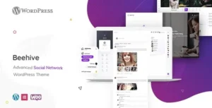 Beehive– Social Network WordPress Theme 95% OFF