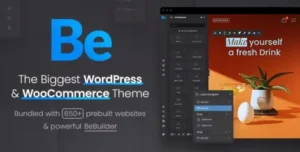 Betheme – Responsive Multipurpose WordPress & WooCommerce Theme [95% OFF]