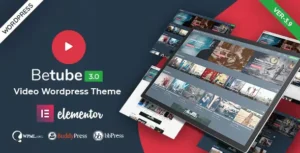 Betube Video WordPress Theme [95% OFF]