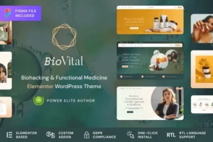 BioVital – Functional Medicine Doctor Theme 95% OFF