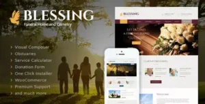 Blessing Funeral Home WordPress Theme [95% OFF]