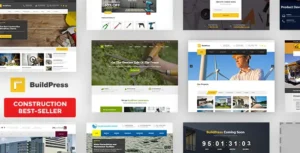 BuildPress – Multi-purpose Construction and Landscape WP Theme [95% OFF]