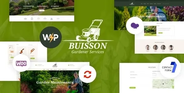 Buisson – Gardening & Landscaping Services WordPress Theme 95% OFF
