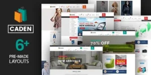 Caden Mega Store Responsive WordPress Theme 95% OFF