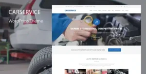 Car Service – Auto Mechanic & Car Repair WordPress Theme [95% OFF]