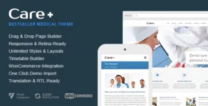 Care – Medical and Health Blogging WordPress Theme [95% OFF]
